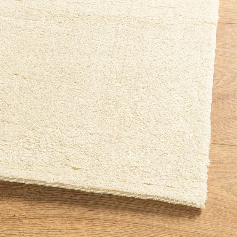 Casa si Gradina - Textile si covoare - Covoare - Covoare casa - Covor HUARTE, fir scurt, moale si lavabil, crem, 240x240 cm - Infinity.ro