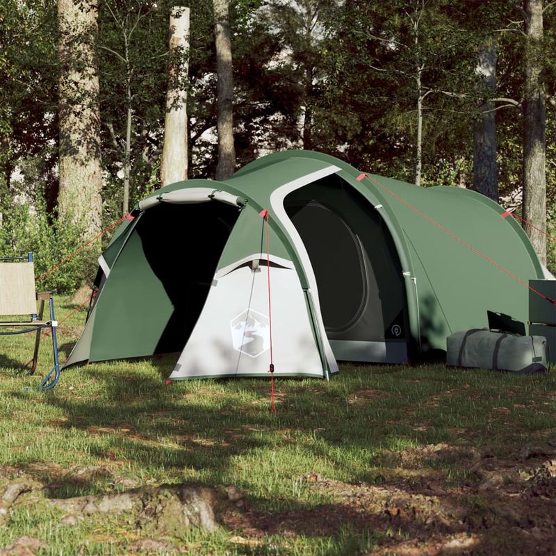 Sport si Outdoor - Camping - Corturi camping - Cort de camping pentru 2 persoane, verde, impermeabil - Infinity.ro