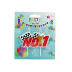 Casa si Gradina - Decoratiuni - Aromaterapie si lumanari - Lumanari si candele - Lumanare party model trofeu NO.1 - Infinity.ro