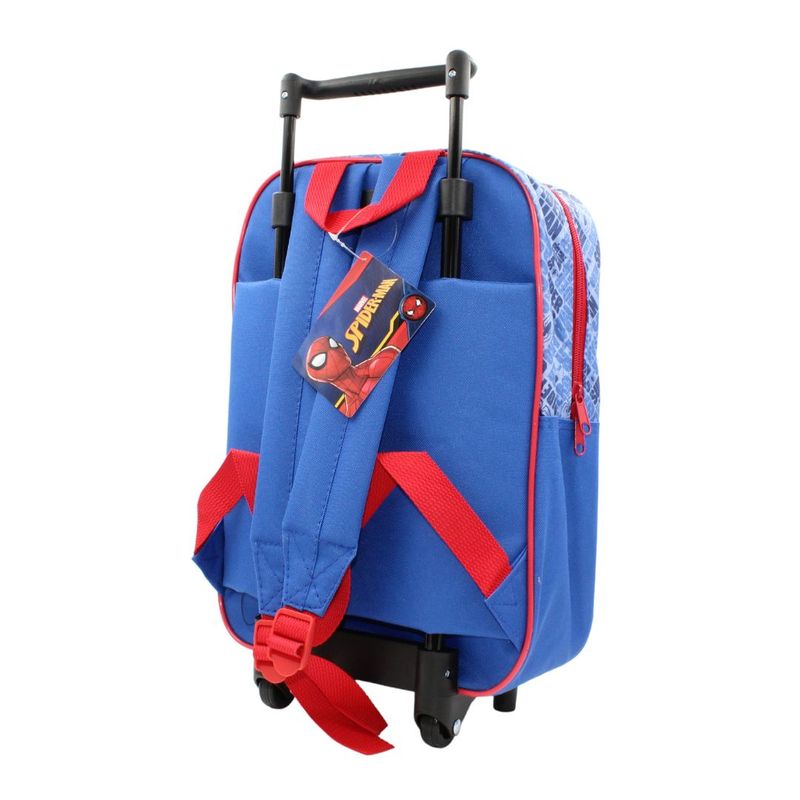 Carti si Birotica - Rechizite - Rucsacuri si genti scolare - Ghiozdan cu troller Spiderman 36 cm - Infinity.ro