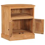 Casa si Gradina - Mobilier - Comode si corpuri - Comode - Dulap de colt, 60x45x60 cm, lemn masiv de tec - Infinity.ro