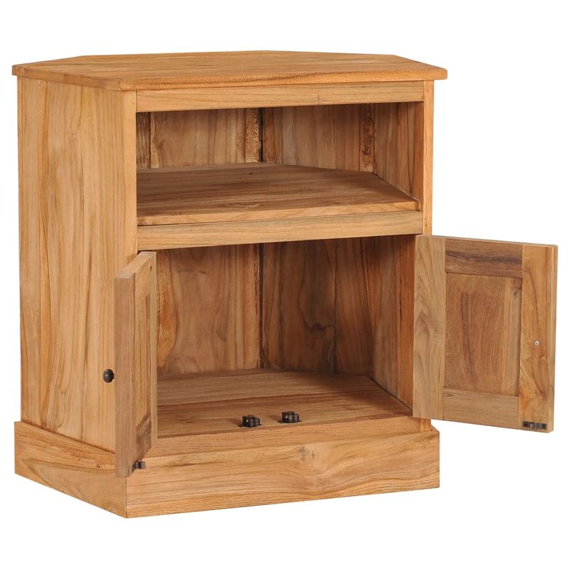 Casa si Gradina - Mobilier - Comode si corpuri - Comode - Dulap de colt, 60x45x60 cm, lemn masiv de tec - Infinity.ro