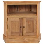 Casa si Gradina - Mobilier - Comode si corpuri - Comode - Dulap de colt, 60x45x60 cm, lemn masiv de tec - Infinity.ro