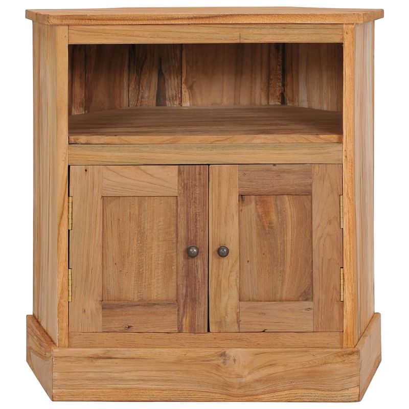 Casa si Gradina - Mobilier - Comode si corpuri - Comode - Dulap de colt, 60x45x60 cm, lemn masiv de tec - Infinity.ro