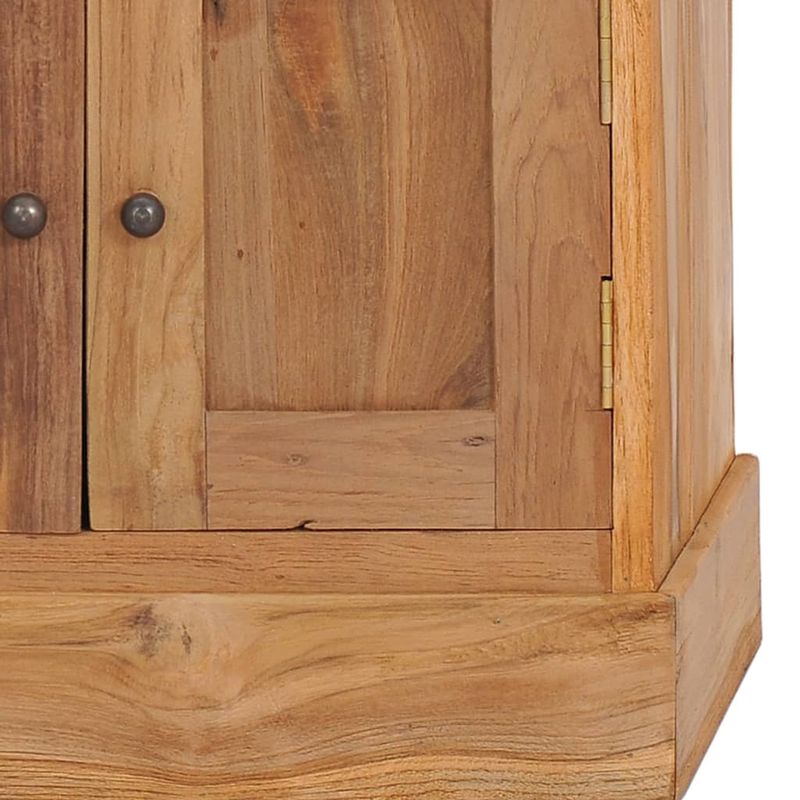Casa si Gradina - Mobilier - Comode si corpuri - Comode - Dulap de colt, 60x45x60 cm, lemn masiv de tec - Infinity.ro