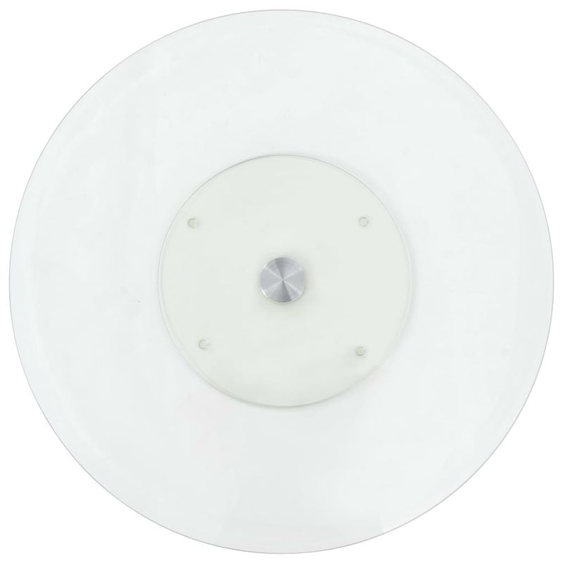 Casa si Gradina - Bucatarie si vesela - Ustensile bucatarie - Tavi servire - Platou servire rotativ transparent, 60 cm, sticla securizata - Infinity.ro