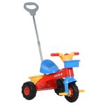 Sport si Outdoor - Role, trotinete si skateboard - Trotinete copii - Tricicleta pentru copii cu maner pentru parinti, multicolor - Infinity.ro