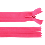 Casa si Gradina - Decoratiuni - DIY - Articole mercerie - Fermoar ascuns nedetasabil Crisalida, lungime 60 cm, Roz strident - Infinity.ro