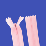 Casa si Gradina - Decoratiuni - DIY - Articole mercerie - Fermoar ascuns nedetasabil Crisalida, lungime 60 cm, Roz deschis - Infinity.ro