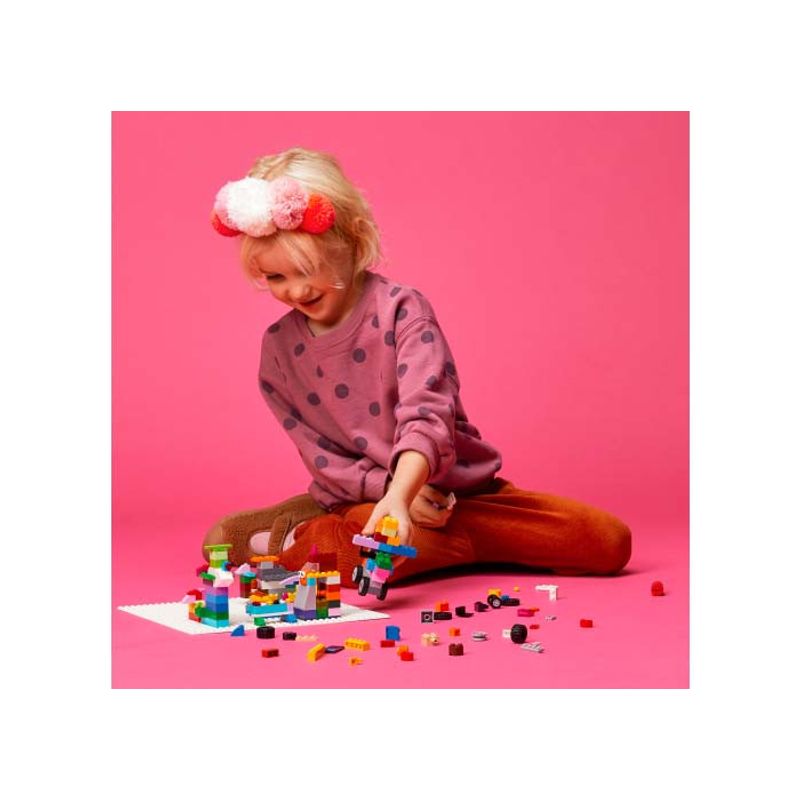 Jucarii, Copii si Bebe - Jucarii si jocuri - Seturi de constructie si cuburi - Seturi de constructie - Set LEGO Classic - Placa de Baza Alba (11026) - Infinity.ro