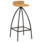 Casa si Gradina - Mobilier - Scaune si fotolii - Scaune - Scaune de bar, 2 buc., lemn masiv de mango - Infinity.ro