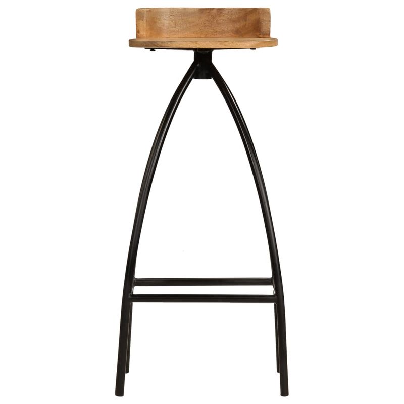 Casa si Gradina - Mobilier - Scaune si fotolii - Scaune - Scaune de bar, 2 buc., lemn masiv de mango - Infinity.ro