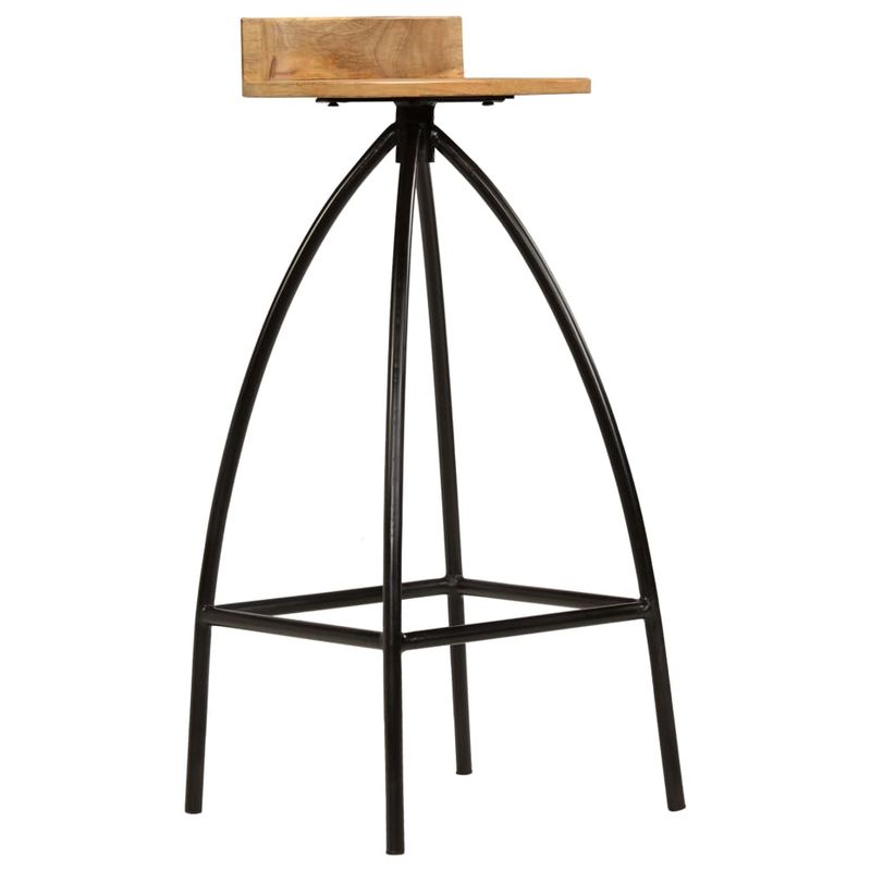 Casa si Gradina - Mobilier - Scaune si fotolii - Scaune - Scaune de bar, 2 buc., lemn masiv de mango - Infinity.ro