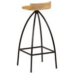 Casa si Gradina - Mobilier - Scaune si fotolii - Scaune - Scaune de bar, 2 buc., lemn masiv de mango - Infinity.ro
