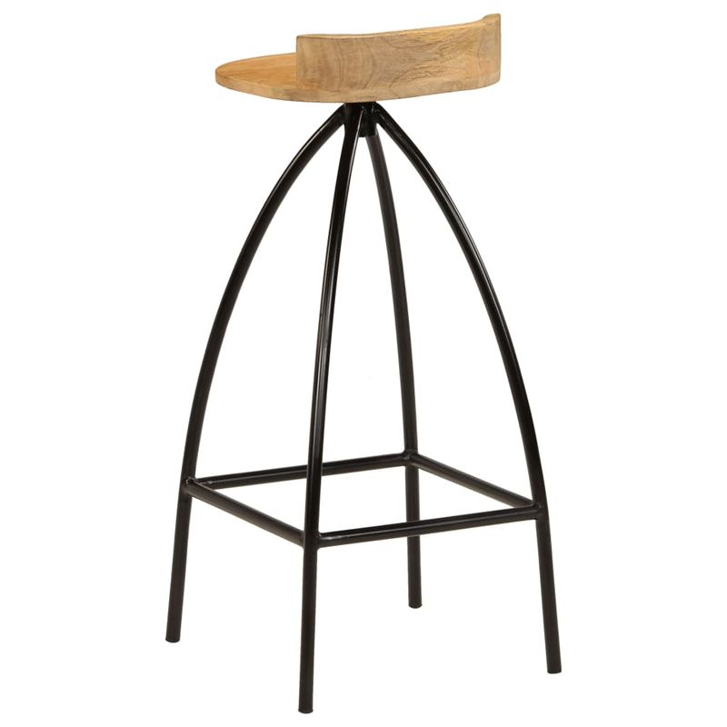 Casa si Gradina - Mobilier - Scaune si fotolii - Scaune - Scaune de bar, 2 buc., lemn masiv de mango - Infinity.ro