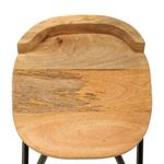 Casa si Gradina - Mobilier - Scaune si fotolii - Scaune - Scaune de bar, 2 buc., lemn masiv de mango - Infinity.ro