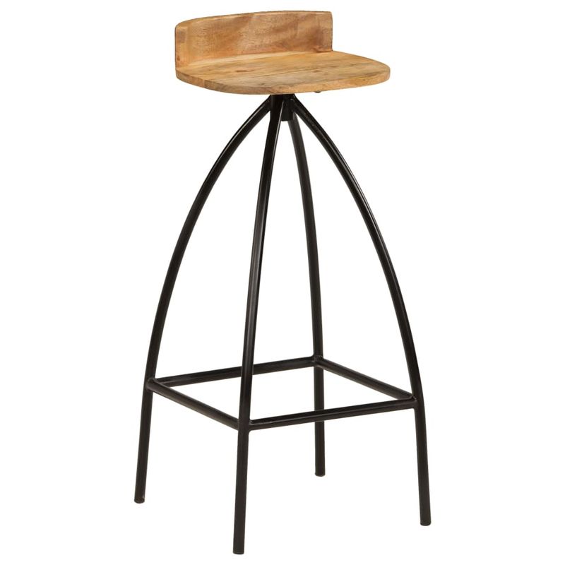 Casa si Gradina - Mobilier - Scaune si fotolii - Scaune - Scaune de bar, 2 buc., lemn masiv de mango - Infinity.ro