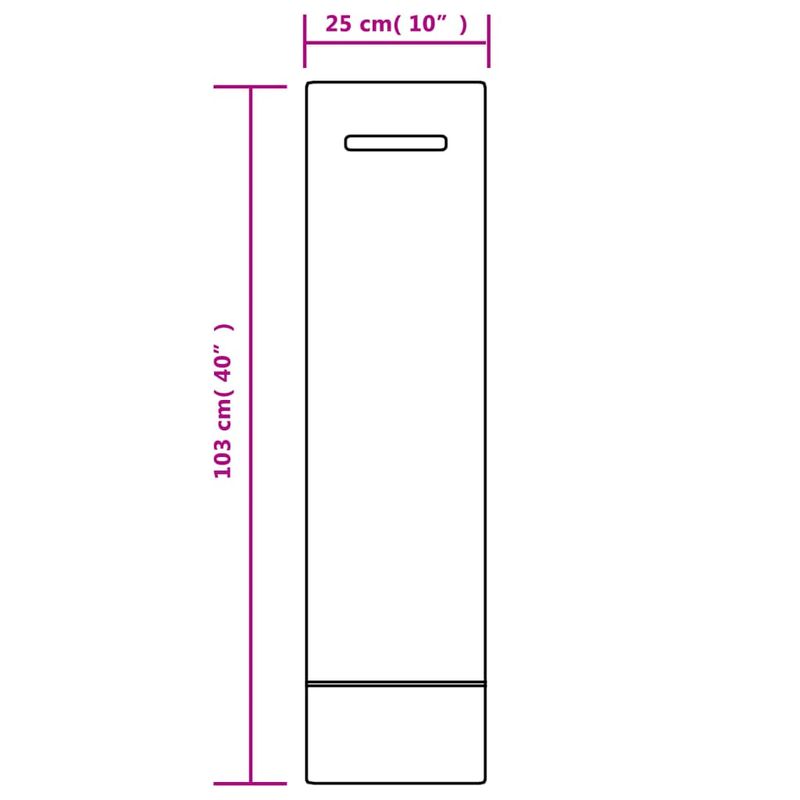 Casa si Gradina - Constructii - Depozitare, transport si protectie - Rafturi, fisete si vestiare - Saci de nisip, 25 buc., verde inchis, 103x25 cm, HDPE - Infinity.ro