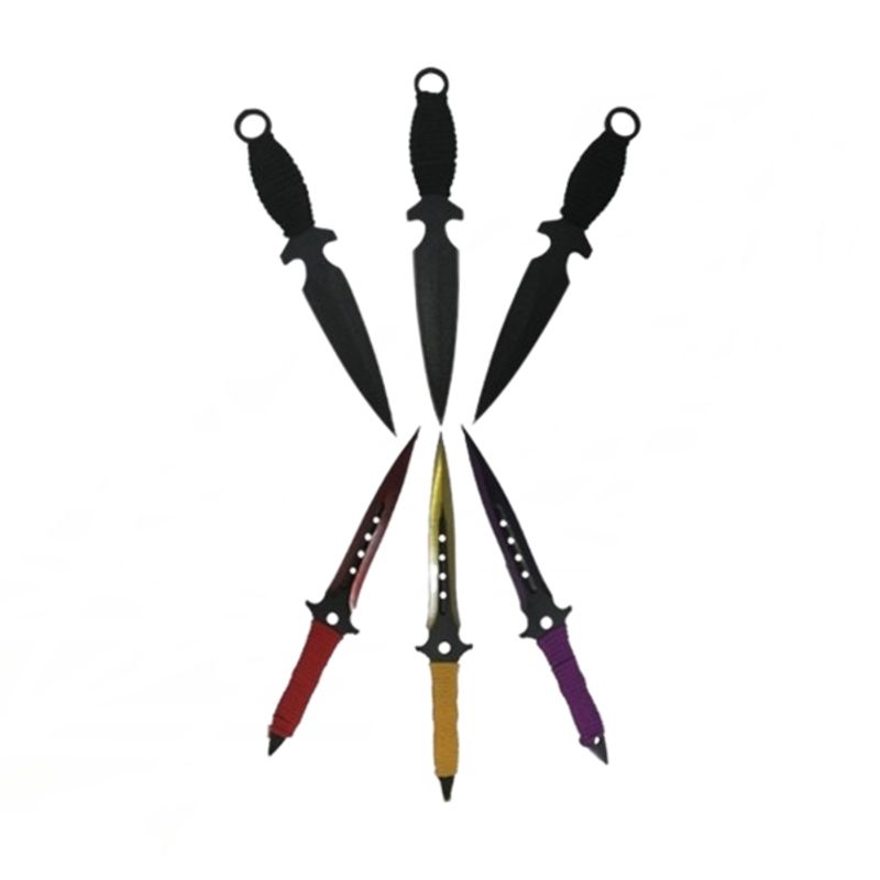 Casa si Gradina - Bucatarie si vesela - Vesela si tacamuri - Cutite si seturi de cutite - Set trei cutite de aruncat, Ninja Assasin si Set trei cutite de aruncat, Black Fury - Infinity.ro