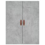 Casa si Gradina - Mobilier - Comode si corpuri - Comode - Dulap cu montaj pe perete, gri beton, 69,5x34x90 cm - Infinity.ro