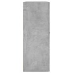 Casa si Gradina - Mobilier - Comode si corpuri - Comode - Dulap cu montaj pe perete, gri beton, 69,5x34x90 cm - Infinity.ro