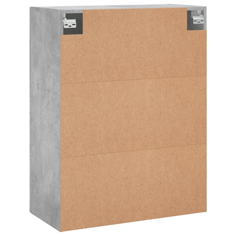 Casa si Gradina - Mobilier - Comode si corpuri - Comode - Dulap cu montaj pe perete, gri beton, 69,5x34x90 cm - Infinity.ro
