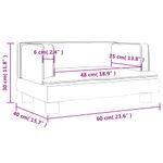 Casa si Gradina - Mobilier - Mobilier copii - Mobilier camera copiilor - Canapea pentru copii, gri, 60x40x30 cm, piele ecologica - Infinity.ro