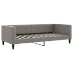 Casa si Gradina - Mobilier - Paturi si accesorii - Paturi - Pat de zi, gri taupe, 90x200 cm, material textil - Infinity.ro