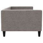 Casa si Gradina - Mobilier - Paturi si accesorii - Paturi - Pat de zi, gri taupe, 90x200 cm, material textil - Infinity.ro