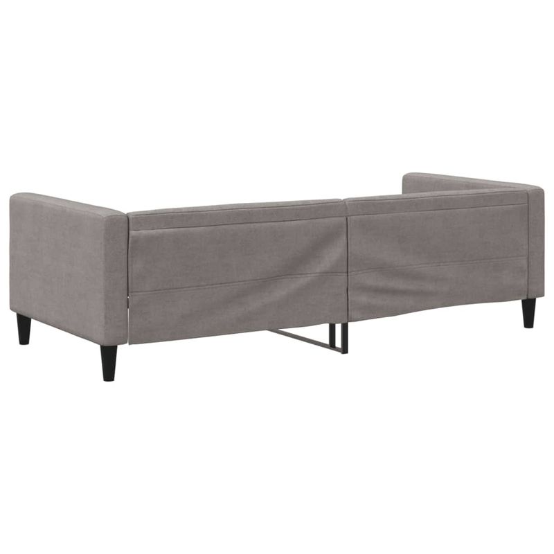 Casa si Gradina - Mobilier - Paturi si accesorii - Paturi - Pat de zi, gri taupe, 90x200 cm, material textil - Infinity.ro