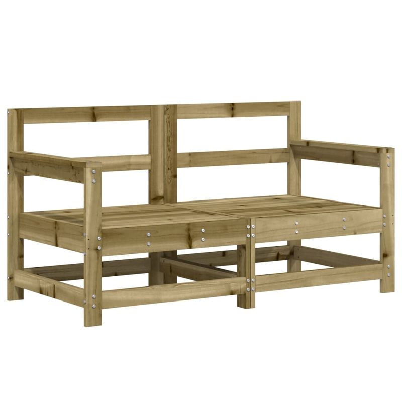 Casa si Gradina - Gradina si terasa - Mobilier exterior - Seturi mobila gradina - Set mobilier de gradina, 7 piese, lemn de pin tratat - Infinity.ro