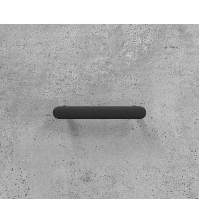 Casa si Gradina - Mobilier - Comode si corpuri - Noptiere - Noptiera, gri beton, 40x35x47,5 cm, lemn compozit - Infinity.ro