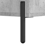 Casa si Gradina - Mobilier - Comode si corpuri - Noptiere - Noptiera, gri beton, 40x35x47,5 cm, lemn compozit - Infinity.ro