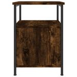 Casa si Gradina - Mobilier - Comode si corpuri - Noptiere - Noptiere, 2 buc., stejar fumuriu, 34x35,5x50 cm, lemn compozit - Infinity.ro