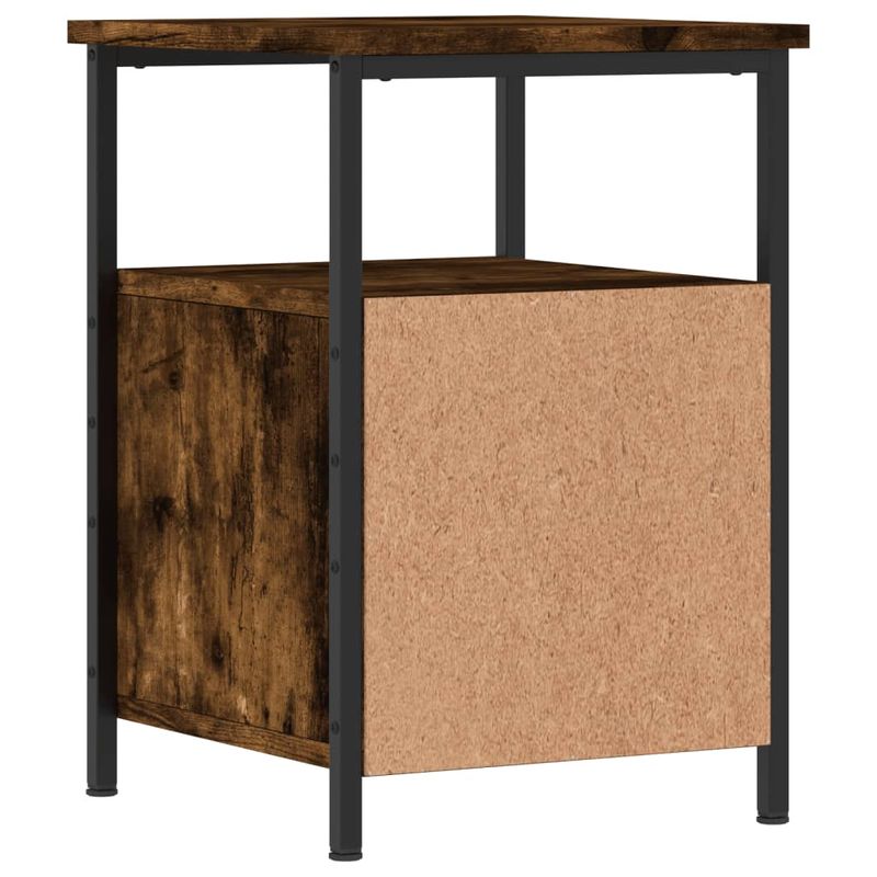 Casa si Gradina - Mobilier - Comode si corpuri - Noptiere - Noptiere, 2 buc., stejar fumuriu, 34x35,5x50 cm, lemn compozit - Infinity.ro