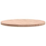 Casa si Gradina - Mobilier - Feronerie si accesorii mobila - Blat de masa rotund, diametru 80x4 cm, lemn masiv de fag, maro deschis - Infinity.ro