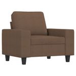 Casa si Gradina - Mobilier - Seturi de mobilier - Seturi living - Set de canapele, 3 piese, maro, textil - Infinity.ro