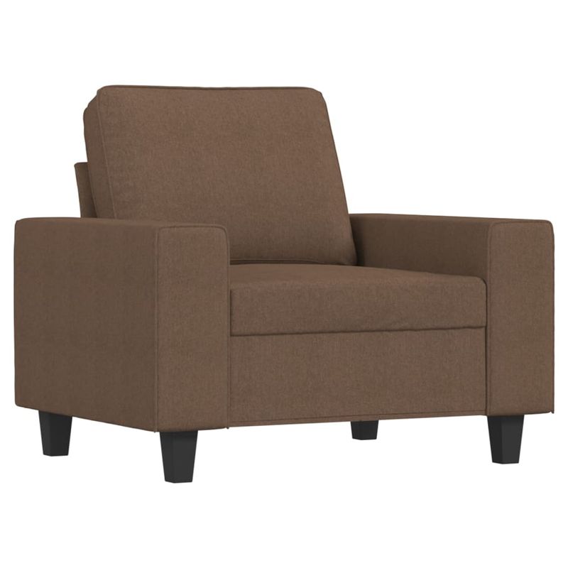 Casa si Gradina - Mobilier - Seturi de mobilier - Seturi living - Set de canapele, 3 piese, maro, textil - Infinity.ro