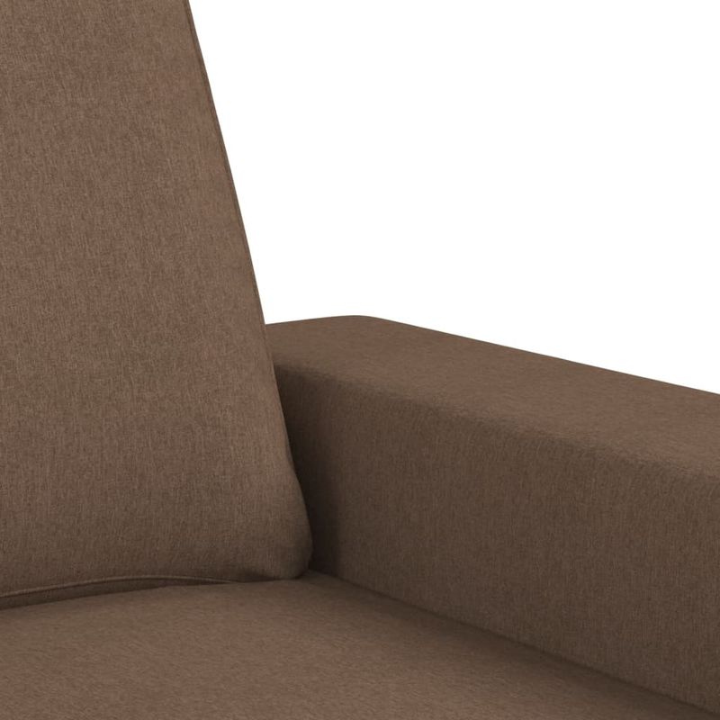 Casa si Gradina - Mobilier - Seturi de mobilier - Seturi living - Set de canapele, 3 piese, maro, textil - Infinity.ro