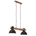 Casa si Gradina - Corpuri si surse de iluminat - Veioze si lampi - Lampi de veghe - Lampa suspendata industriala, negru, 109 cm, 25 W, E27 - Infinity.ro