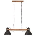 Casa si Gradina - Corpuri si surse de iluminat - Veioze si lampi - Lampi de veghe - Lampa suspendata industriala, negru, 109 cm, 25 W, E27 - Infinity.ro