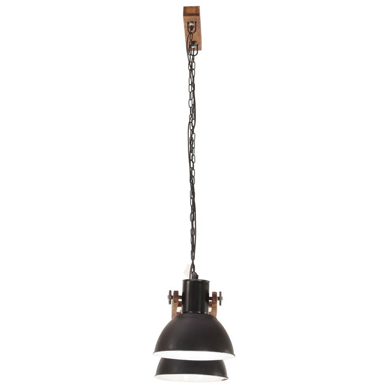 Casa si Gradina - Corpuri si surse de iluminat - Veioze si lampi - Lampi de veghe - Lampa suspendata industriala, negru, 109 cm, 25 W, E27 - Infinity.ro