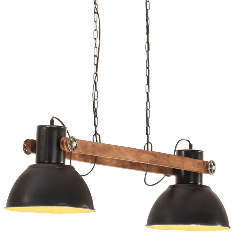Casa si Gradina - Corpuri si surse de iluminat - Veioze si lampi - Lampi de veghe - Lampa suspendata industriala, negru, 109 cm, 25 W, E27 - Infinity.ro