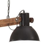 Casa si Gradina - Corpuri si surse de iluminat - Veioze si lampi - Lampi de veghe - Lampa suspendata industriala, negru, 109 cm, 25 W, E27 - Infinity.ro