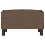 Casa si Gradina - Mobilier - Scaune si fotolii - Tabureti - Taburet, maro, 70x55x41 cm, material textil - Infinity.ro