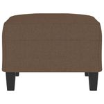 Casa si Gradina - Mobilier - Scaune si fotolii - Tabureti - Taburet, maro, 70x55x41 cm, material textil - Infinity.ro