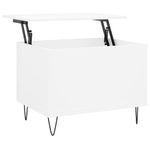 Casa si Gradina - Mobilier - Mese si birouri - Masute de cafea - Masuta de cafea, alb, 60x44,5x45 cm, lemn prelucrat - Infinity.ro