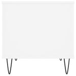 Casa si Gradina - Mobilier - Mese si birouri - Masute de cafea - Masuta de cafea, alb, 60x44,5x45 cm, lemn prelucrat - Infinity.ro