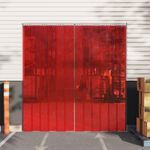 Casa si Gradina - Textile si covoare - Perdele si draperii - Perdele - Perdea pentru usa, rosu, 200 mmx1,6 mm 25 m, PVC - Infinity.ro
