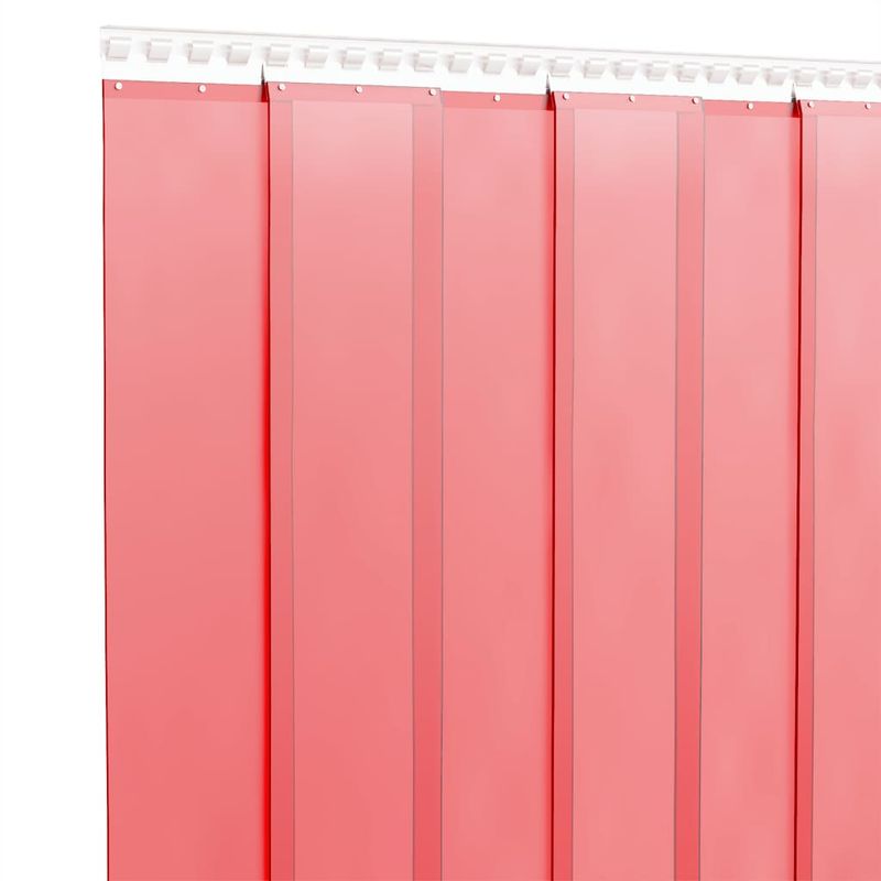 Casa si Gradina - Textile si covoare - Perdele si draperii - Perdele - Perdea pentru usa, rosu, 200 mmx1,6 mm 25 m, PVC - Infinity.ro